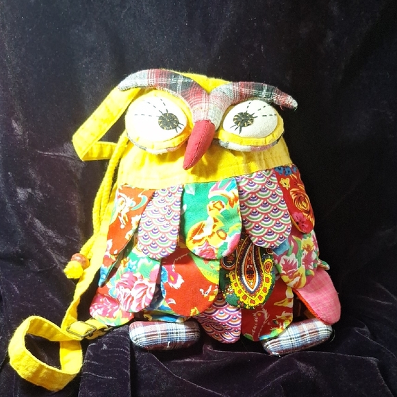 Owl FESTIVAL Colorful drawsting Backpack for Young And Old - Picture 5 of 14